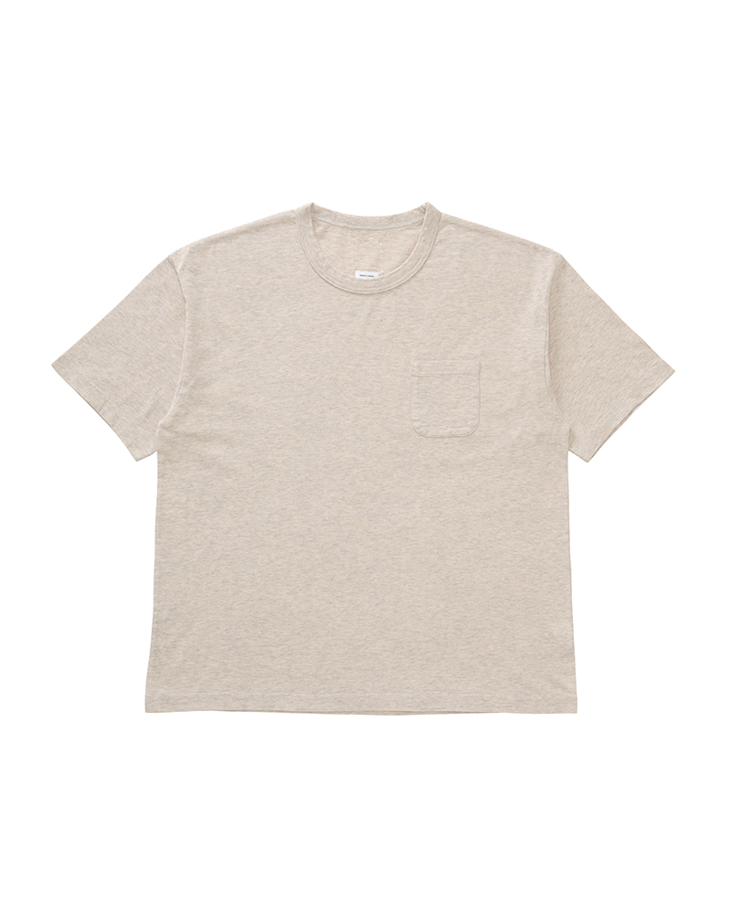 JUMBO TEE S/S DMGD GREY 1