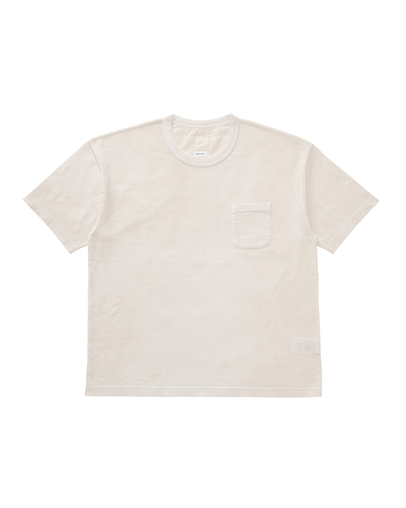 JUMBO TEE S/S DMGD IVORY 1