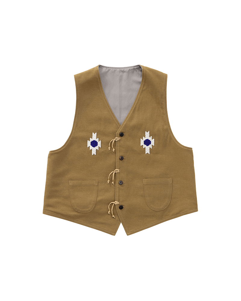 NEWFOLK VEST KHAKI 1