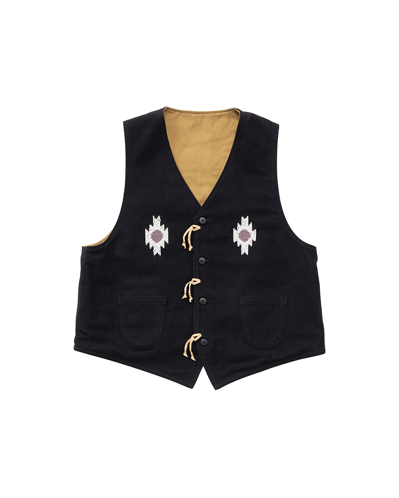 NEWFOLK VEST NAVY 1