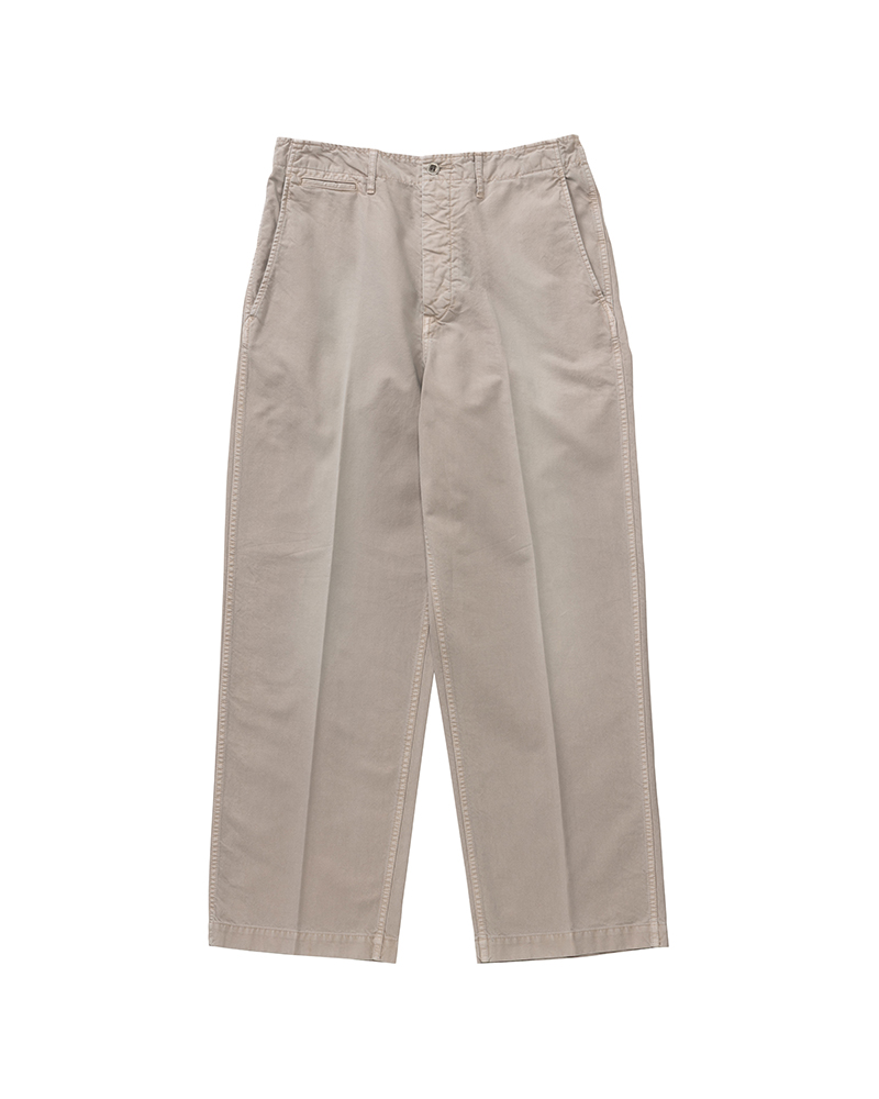 BROADER CHINO DMGD GREY 1