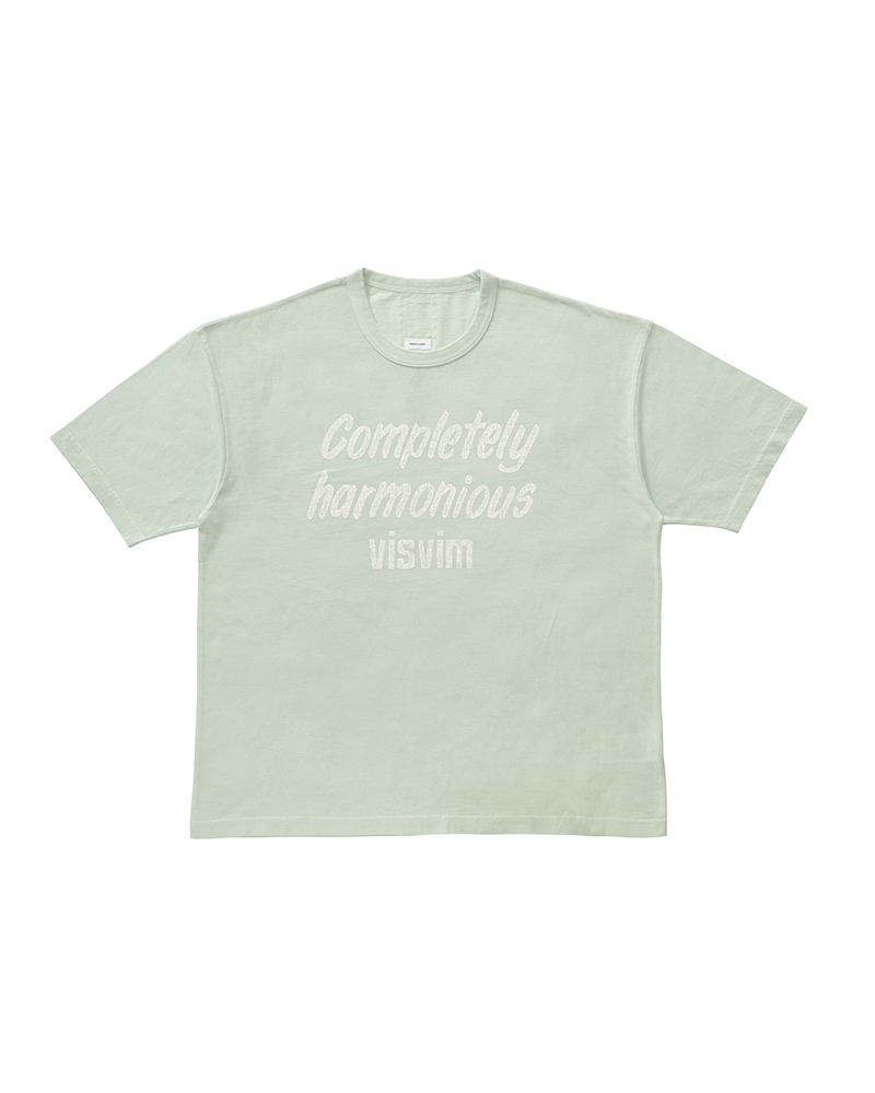 JUMBO TEE S/S DMGD LT.GREEN 1
