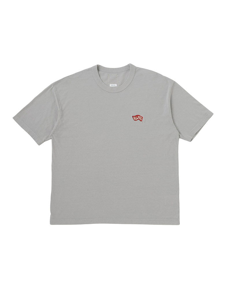 JUMBO TEE S/S DMGD GREY 2