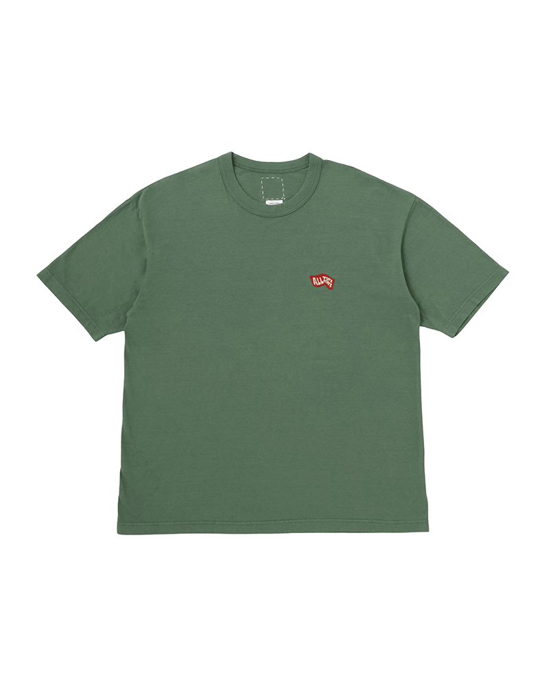 JUMBO TEE S/S DMGD GREEN 2