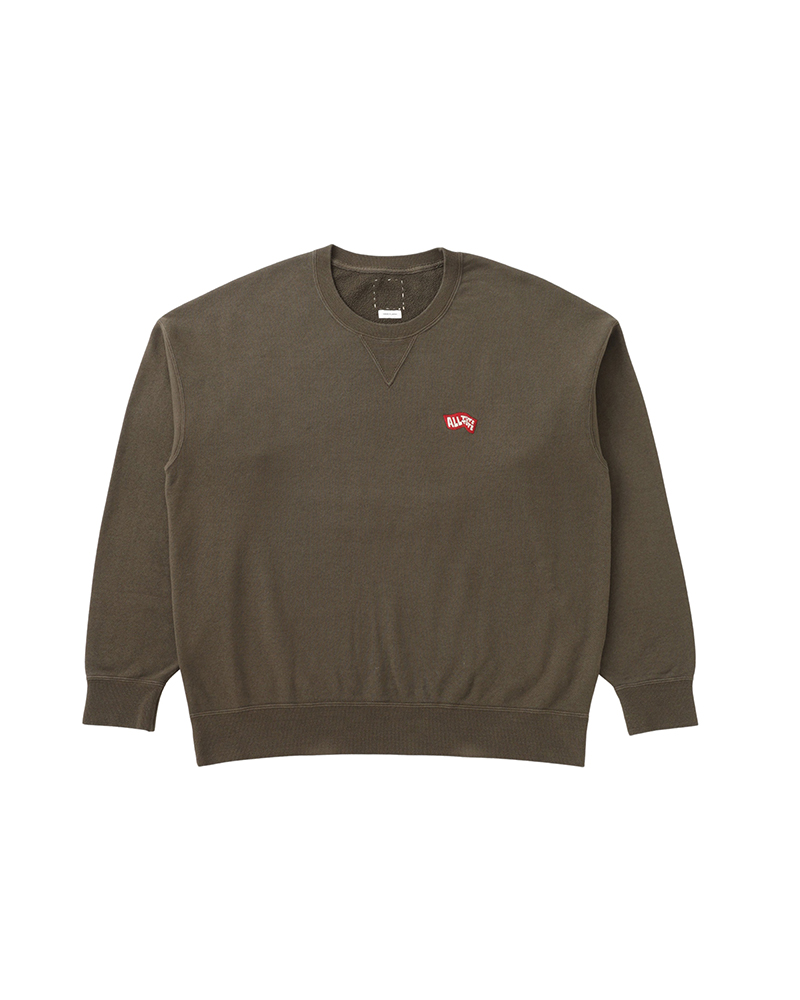 JUMBO SB SWEAT L/S DMGD CHARCOAL 1