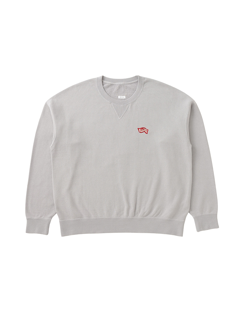JUMBO SB SWEAT L/S DMGD GREY 1