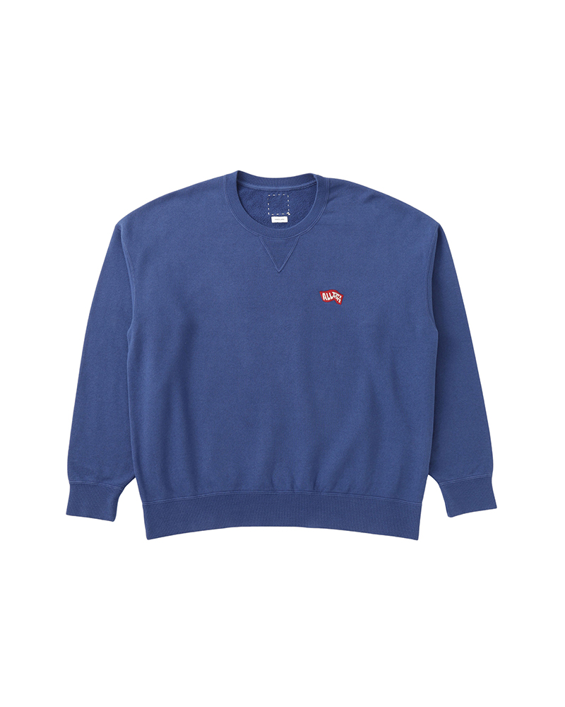 JUMBO SB SWEAT L/S DMGD BLUE 1
