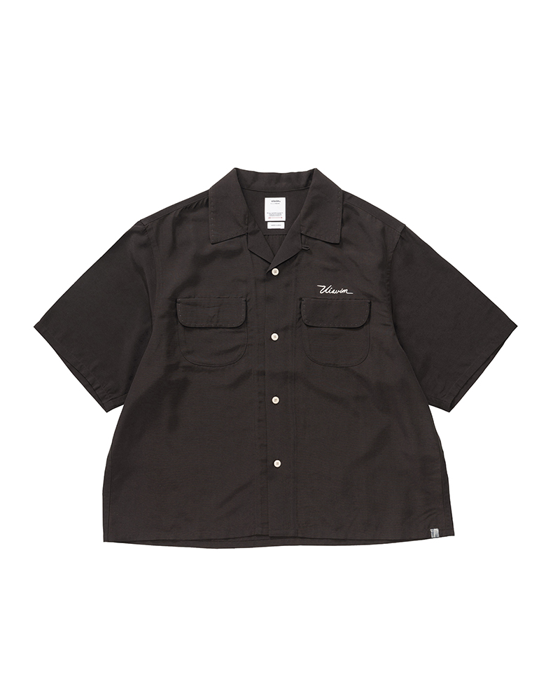 KEESEY SHIRT S/S CHARCOAL 1