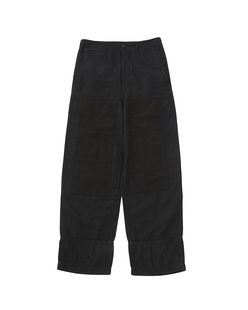 EX WIDE CHINO PANTS BLACK 1