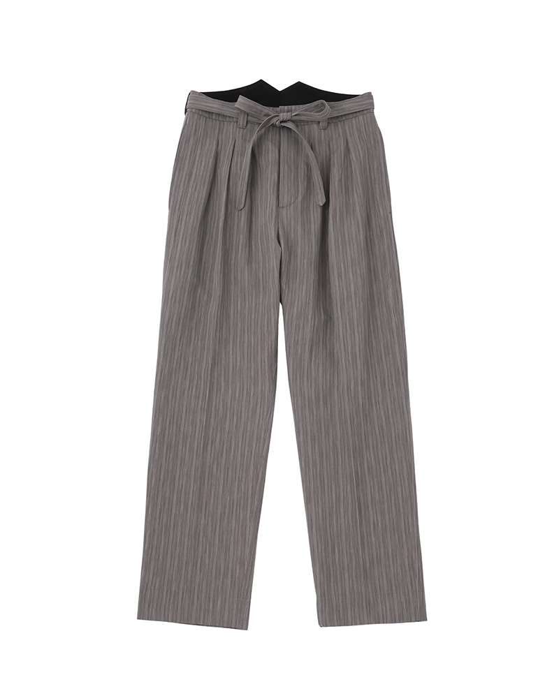 HAKAMA PANTS STRIPE GREY 1