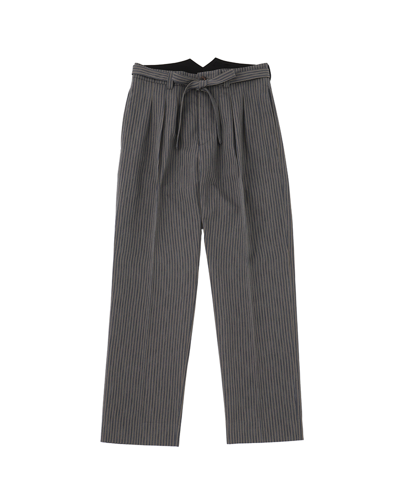 HAKAMA PANTS STRIPE NAVY 1