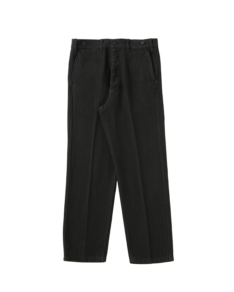 ALPER PANTS DMGD BLACK 1
