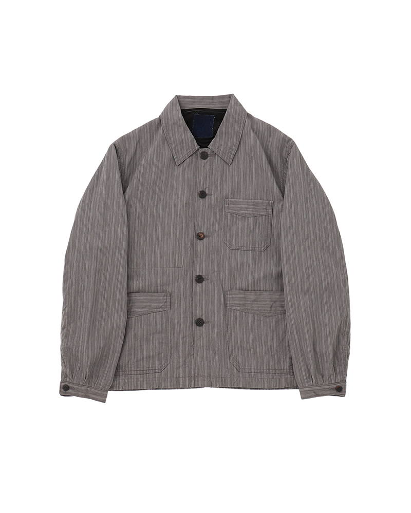 TRAVAIL COVERALL STRIPE GREY 1