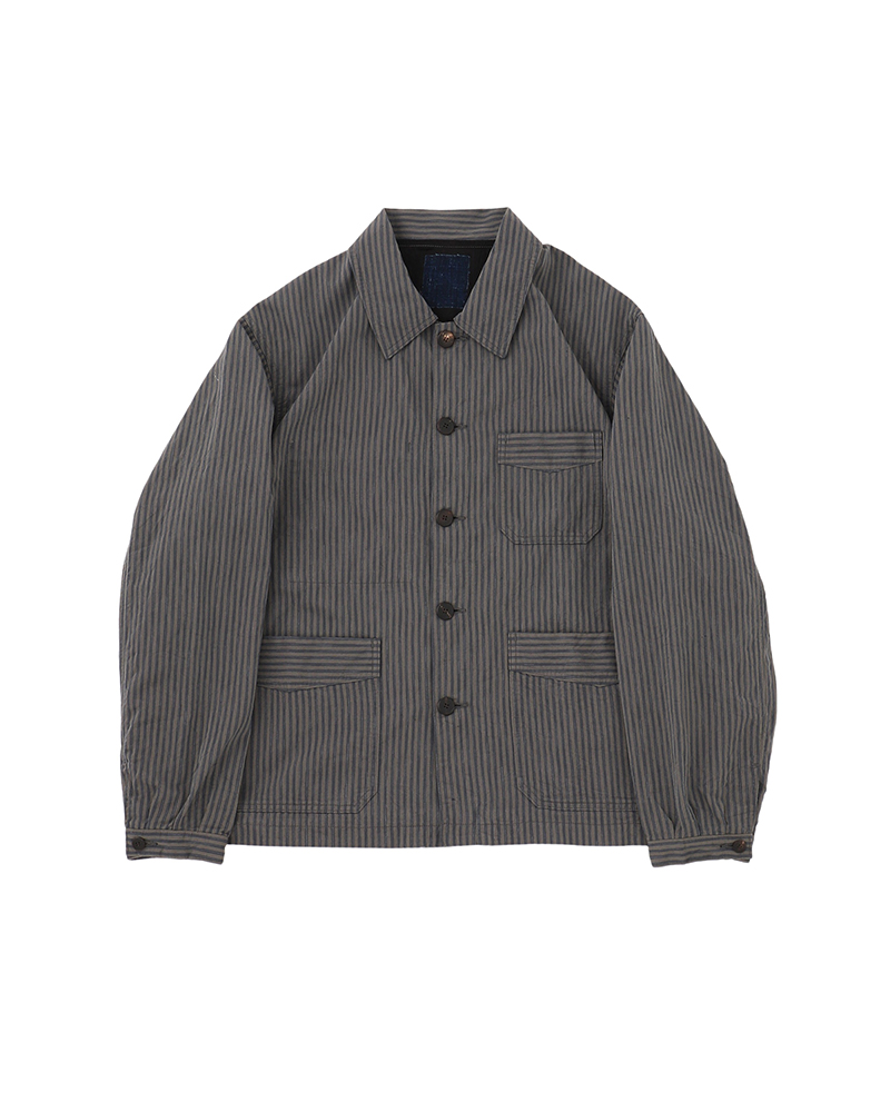 TRAVAIL COVERALL STRIPE NAVY 1