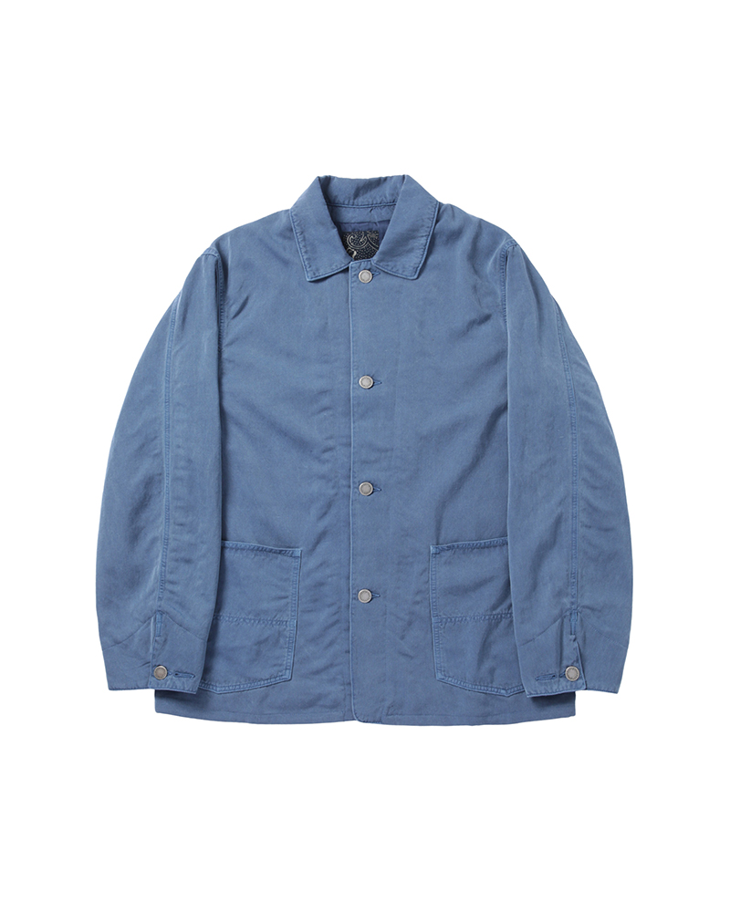 COVERALL JKT DMGD BLUE 1