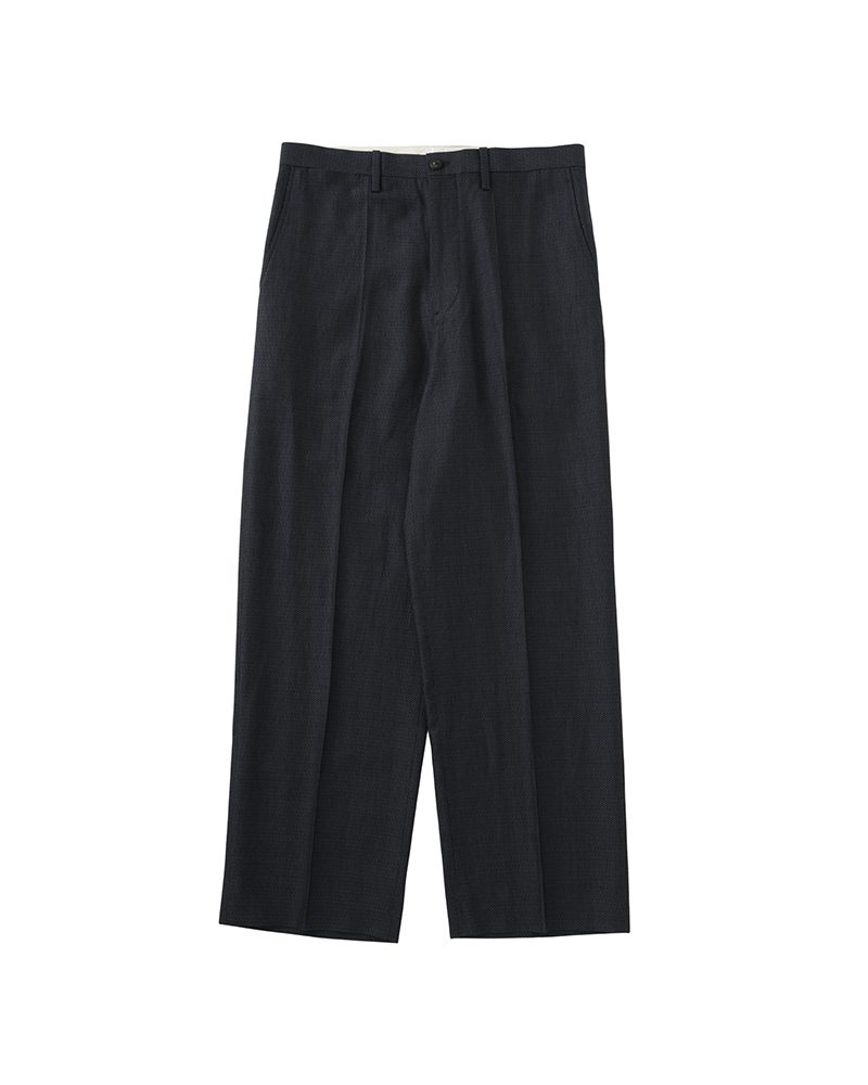 BROADER SLACKS NAVY 1