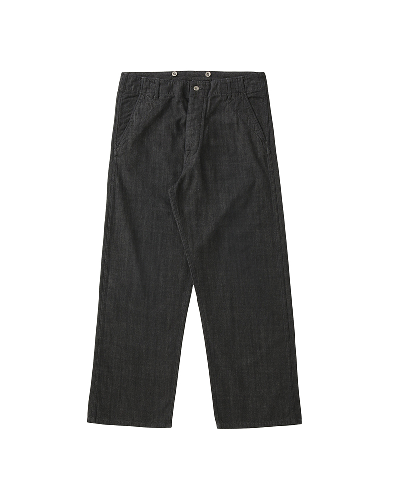 GESSO PANTS DMGD BLACK 1