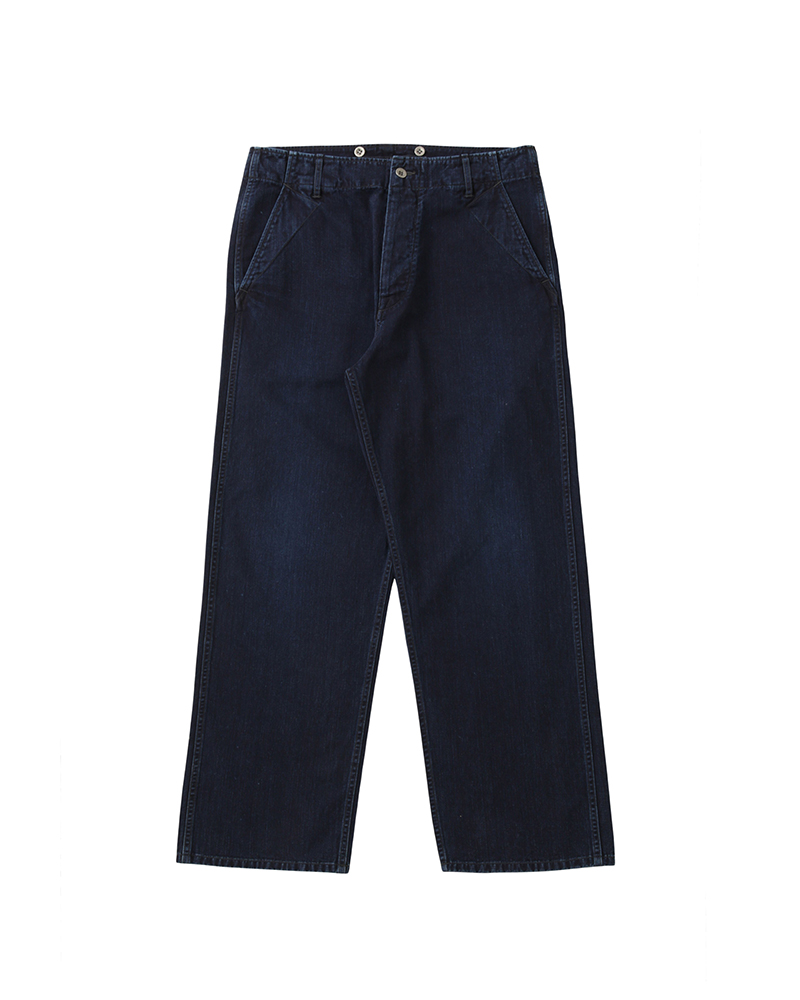 GESSO PANTS DMGD INDIGO 1