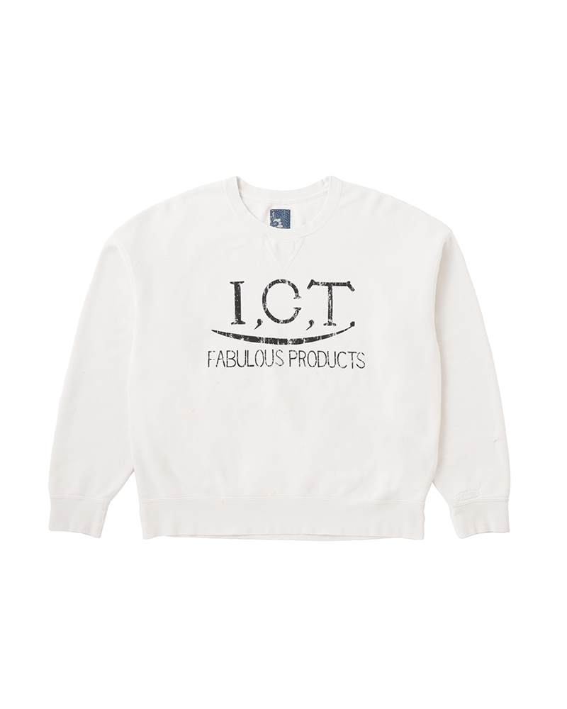 JUMBO SB SWEAT L/S CRASH OFF WHITE 1