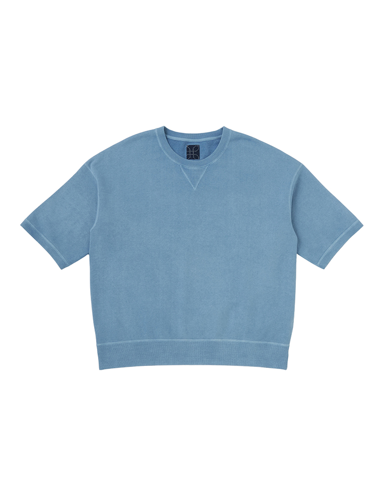 JUMBO SB SWEAT S/S (N.D.) LT.INDIGO 1