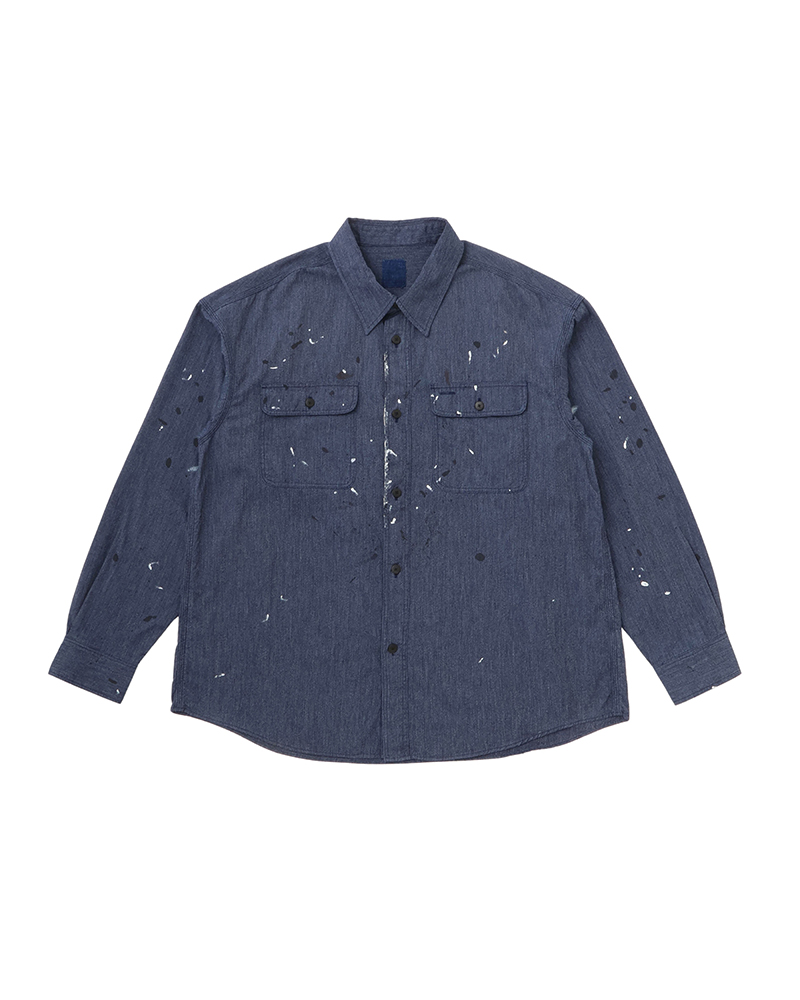 LANGER CHAMBRAY L/S INDIGO 1