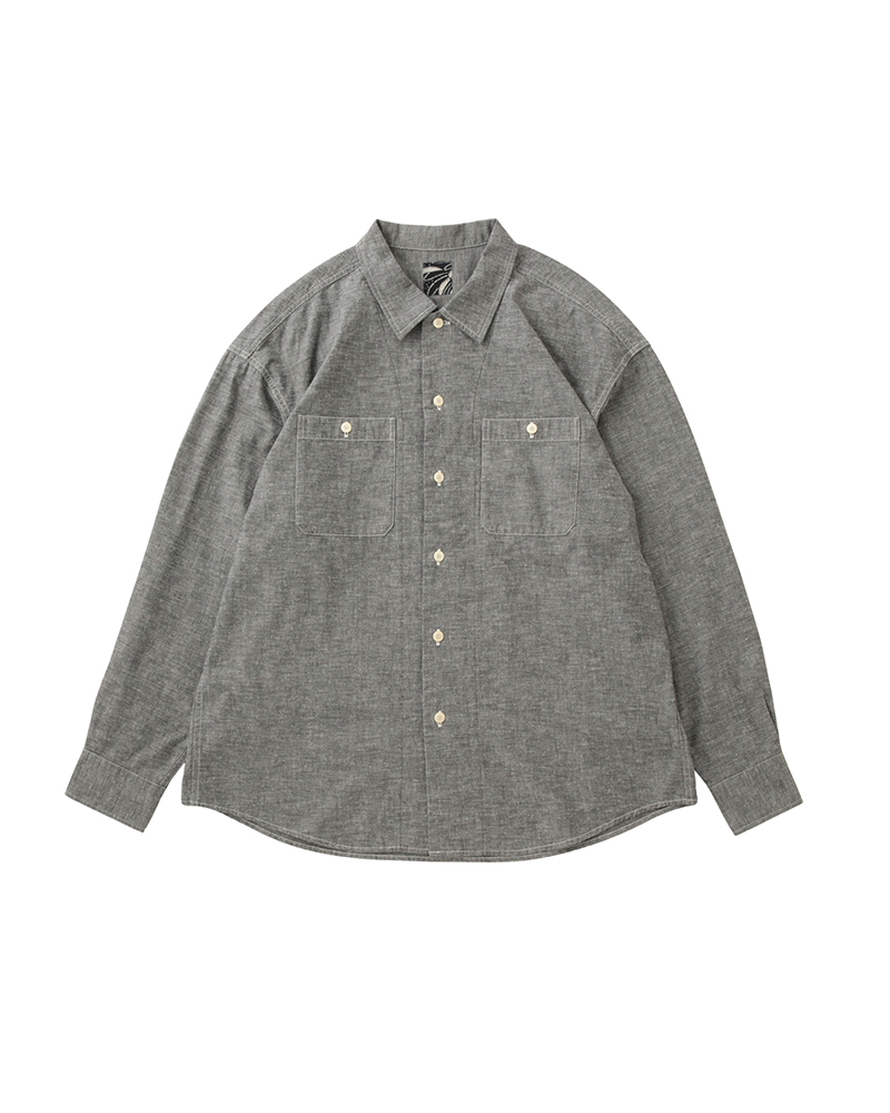 LUMBER CHAMBRAY L/S BLACK 1