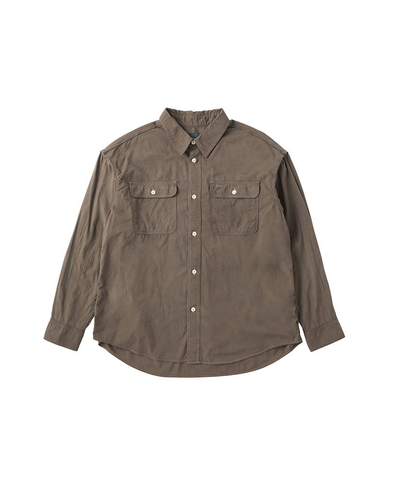 LANGER SHIRT L/S (N.D.) LT.MUD 1