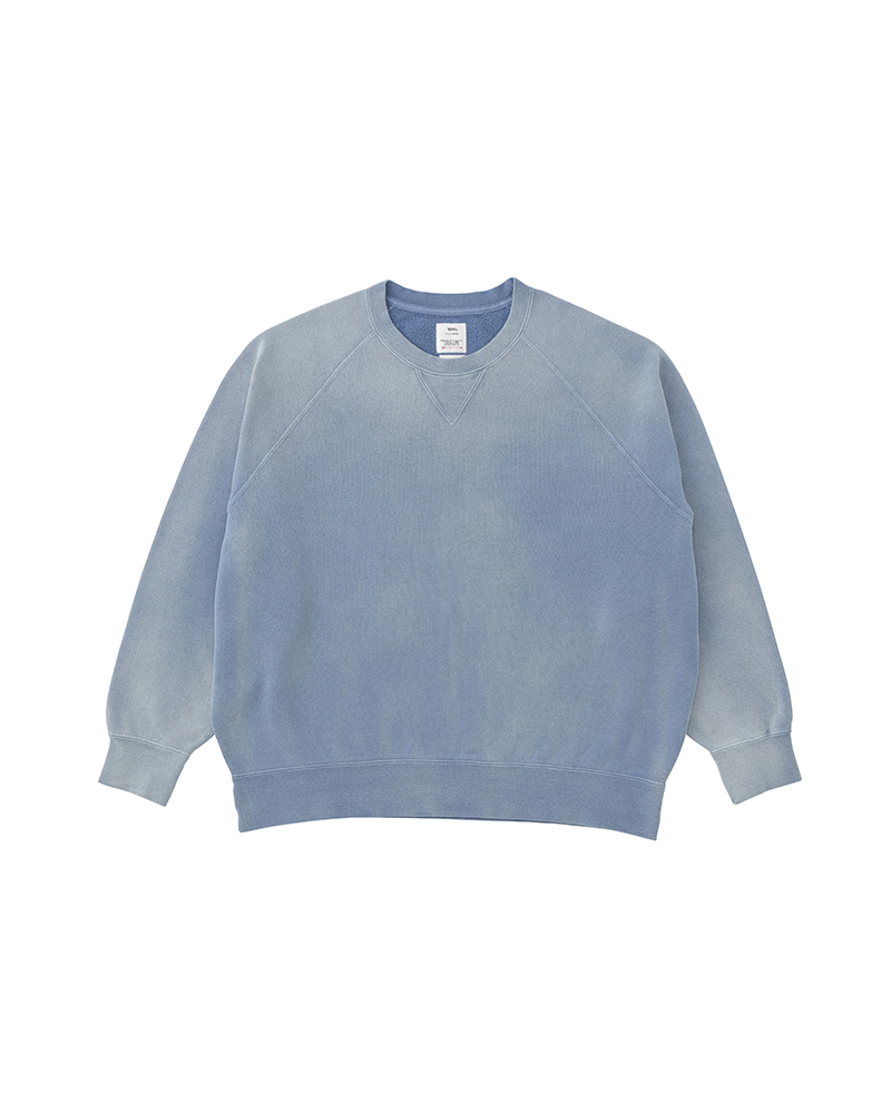 AMPLUS CREW L/S CRASH W BLUE 0
