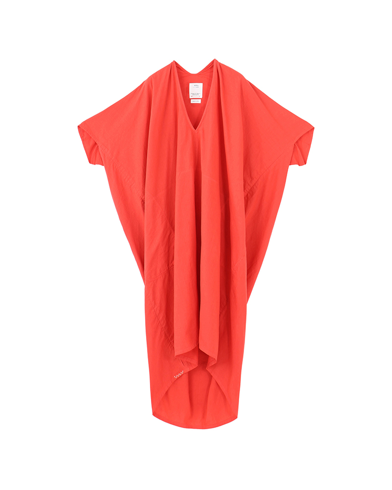 RUANA DRESS RED 0