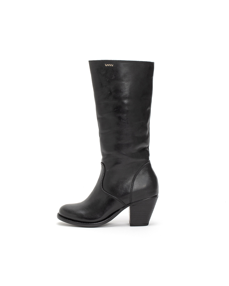 ROSEBUD BOOTS-FOLK W BLACK W6