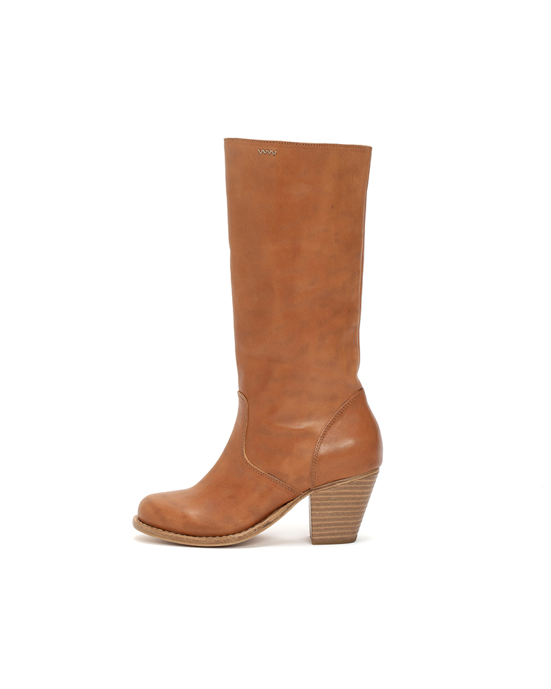 ROSEBUD BOOTS-FOLK W LT.BROWN W6