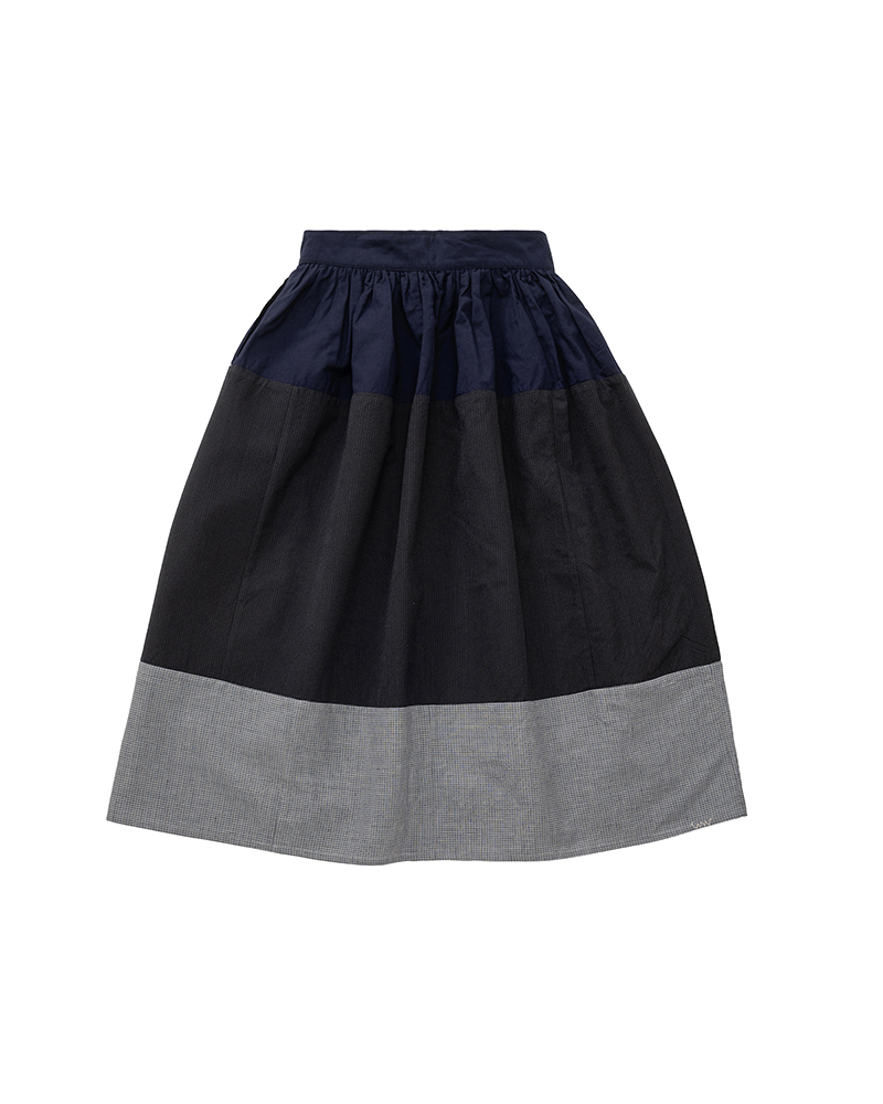 ELEVATION SKIRT SANTOME P.W. W NAVY 00