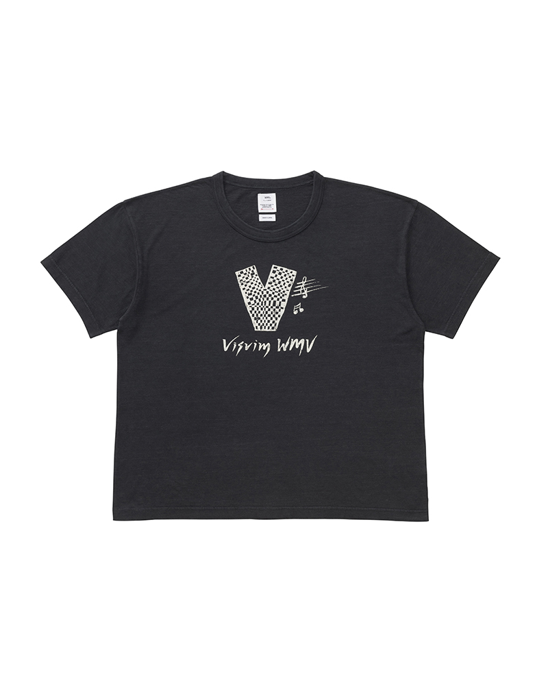 JUMBO TEE S/S DMGD W BLACK 0