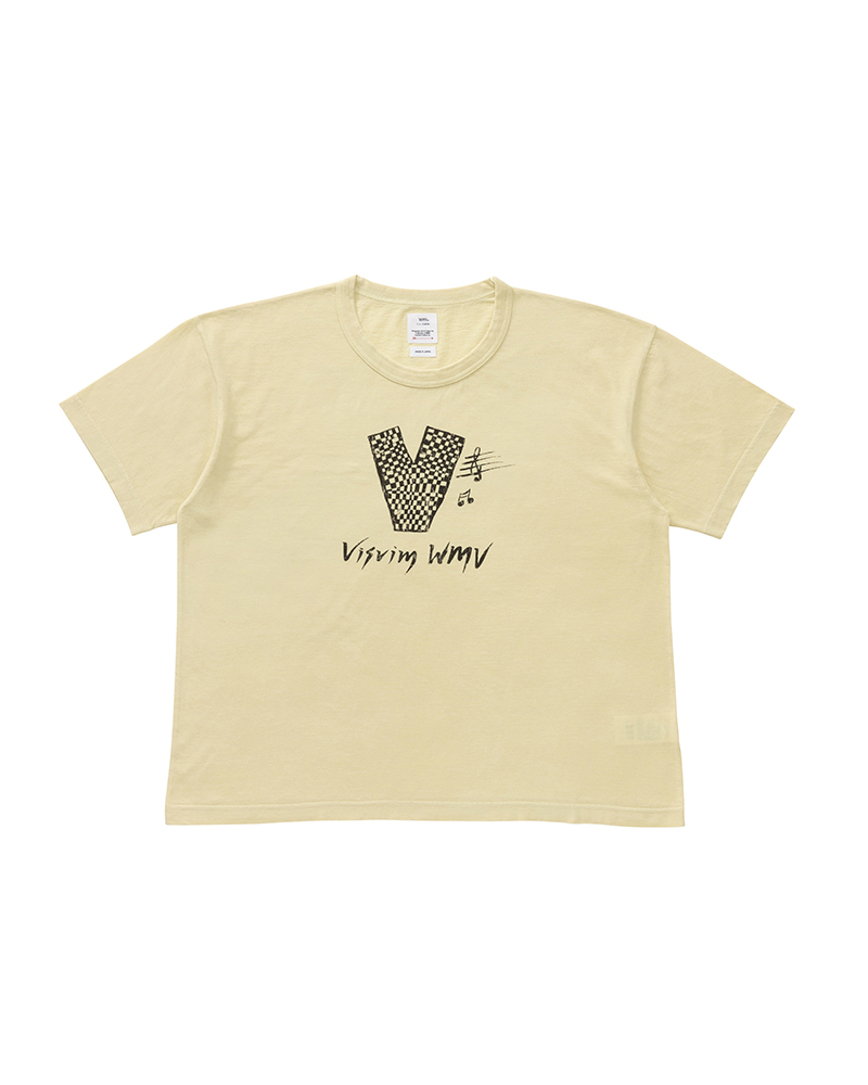 JUMBO TEE S/S DMGD W YELLOW 0
