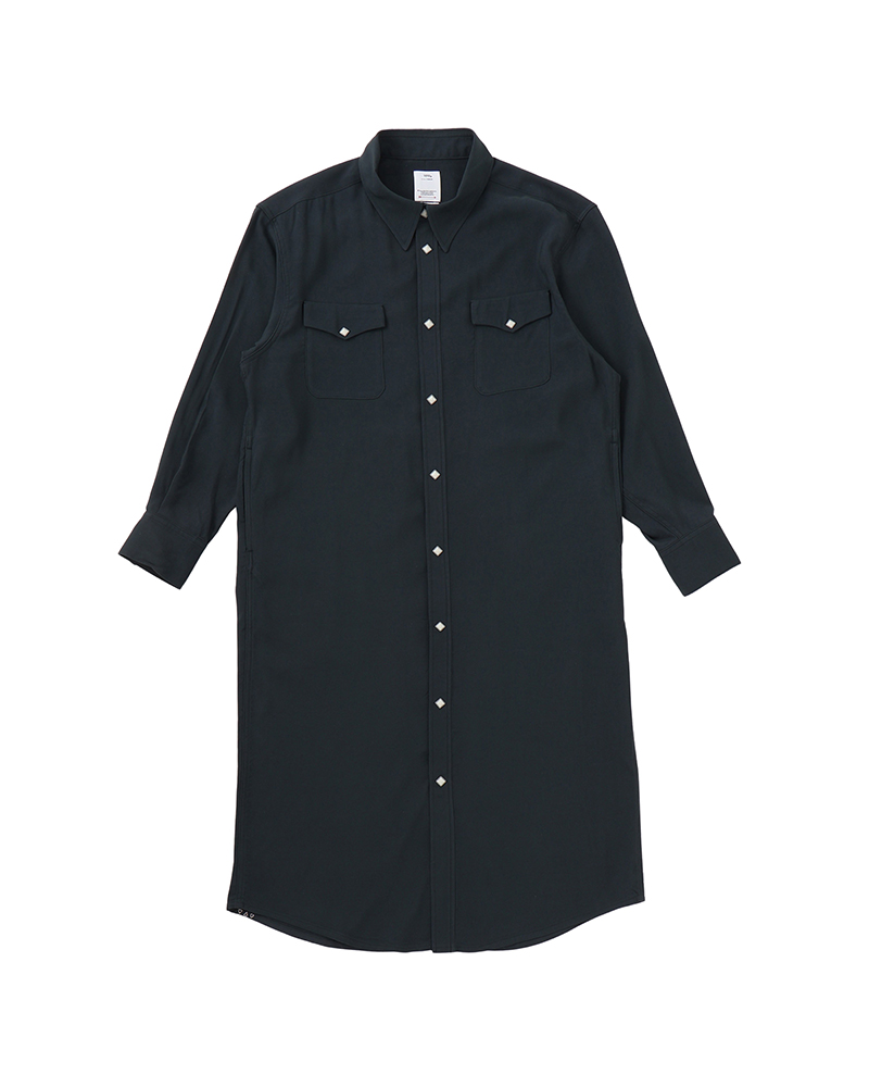 RUST BELT DRESS L/S W BLACK 00