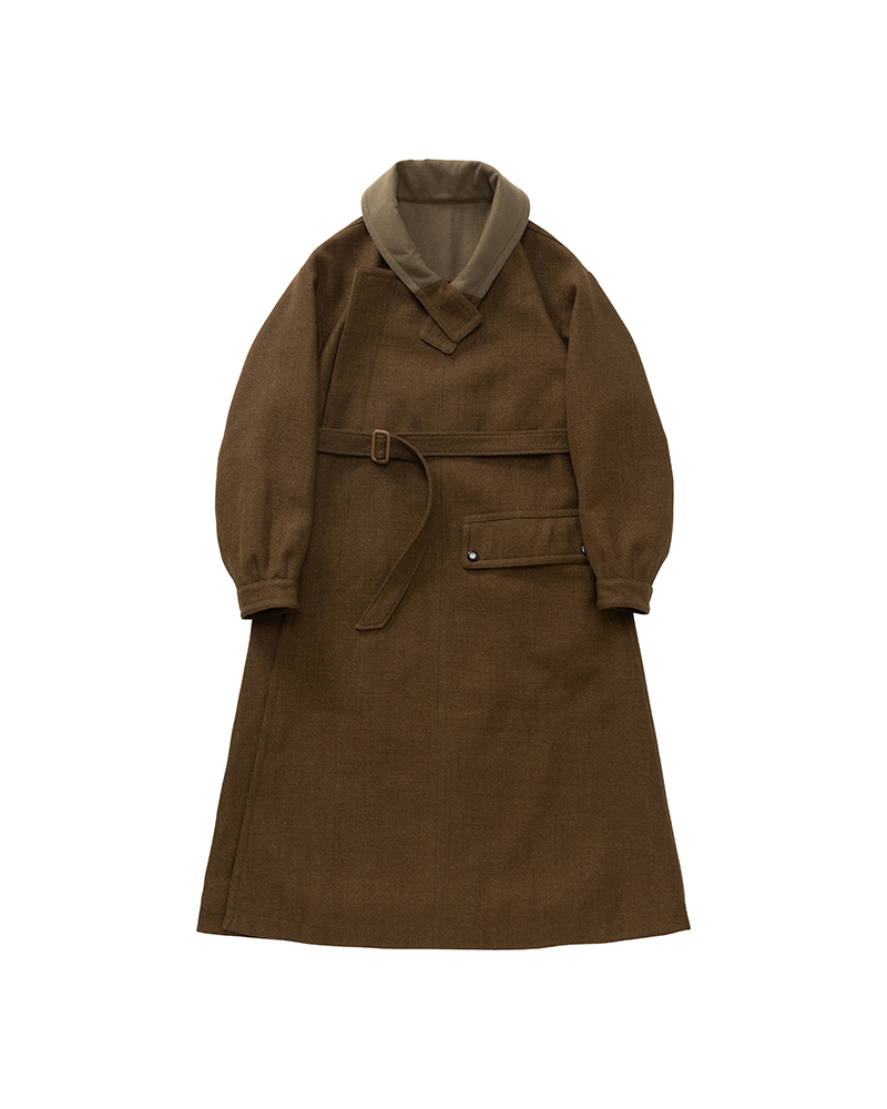 CLAUDINE COAT W OLIVE 00