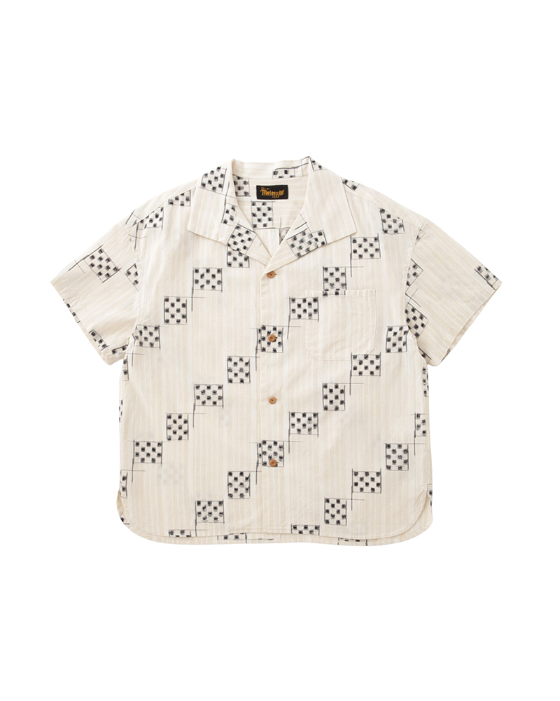 JULIE O.C. SHIRT S/S KASURI W WHITE 0
