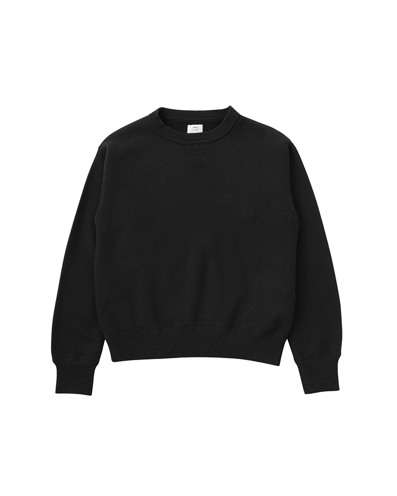 CARREE SWEAT L/S (FINE WOOL) W BLACK 0