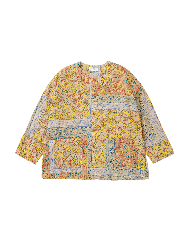 AUGUSTINE TUNIC KHADI BANDANA P.W. W BLUE 0
