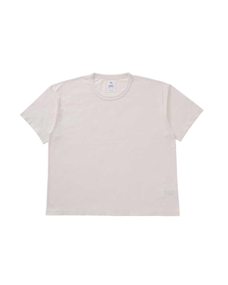 JUMBO TEE S/S DMGD W IVORY 0