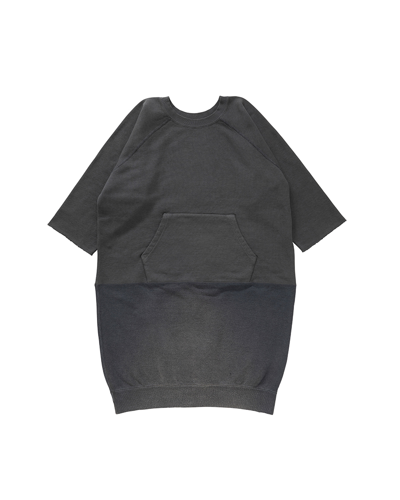 SWEAT DRESS CRASH W BLACK 00