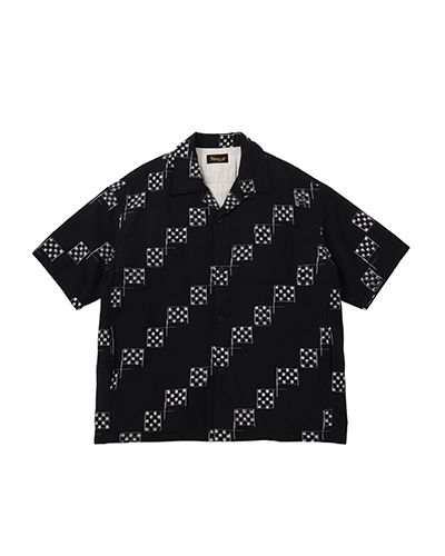 WALLIS DOWN SHIRT S/S KASURI