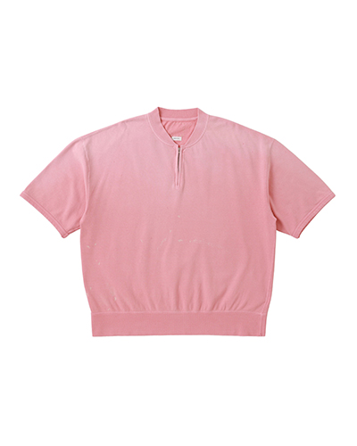 MONDO HENLEY ZIP S/S CRASH