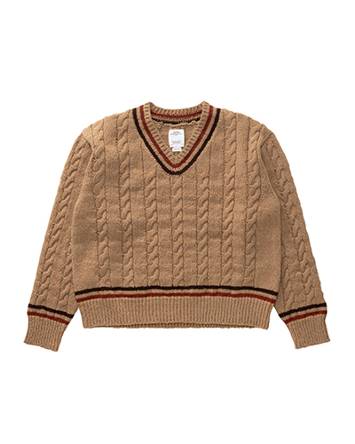 COLLEGIA V-NECK KNIT