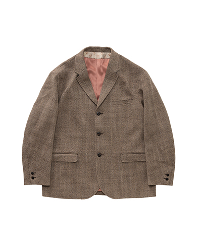 BURNSTONE BLAZER TWEED