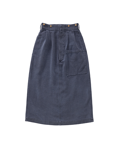 WORK SKIRT DMGD W