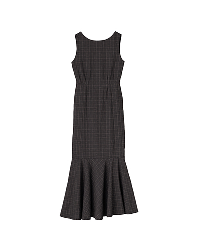 ATHENA DRESS SANTOME CHECK W