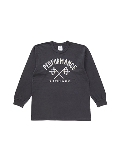 CREW TEE L/S DMGD W