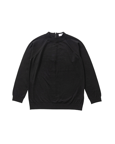 MOC NECK KNIT W