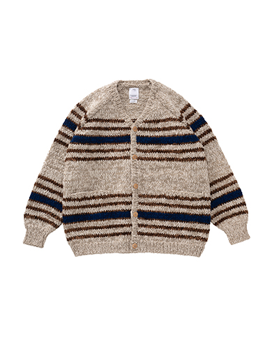 F.GIRL CARDIGAN HAND-KNIT (N.D.) W